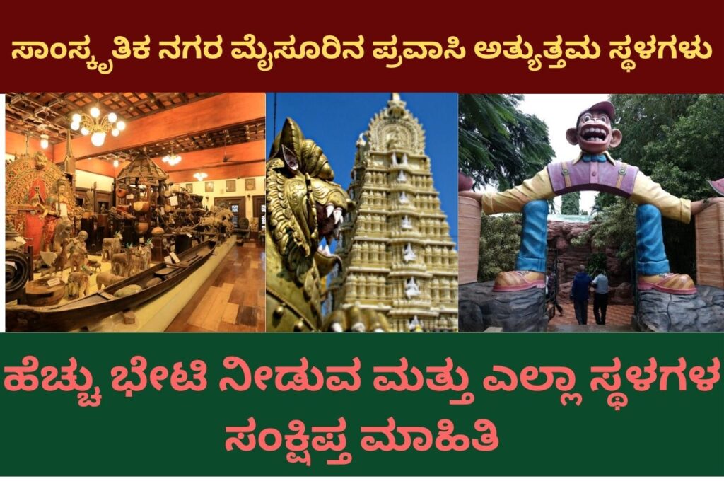 Best Tourist Places in Mysore