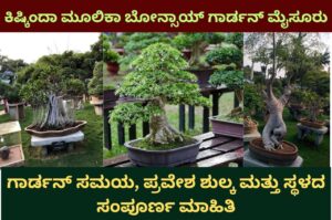 Kishkinda Moolika Bonsai Garden Mysore