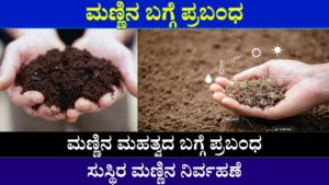 Essay On Soil In Kannada