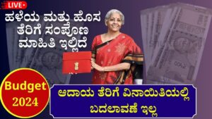 budget 2024 highlights in kannada