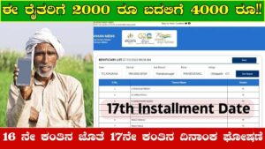 Kisan Installment Amount