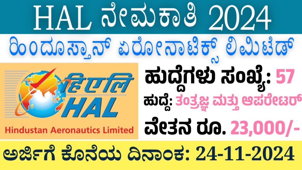 HAL Recruitment 2024