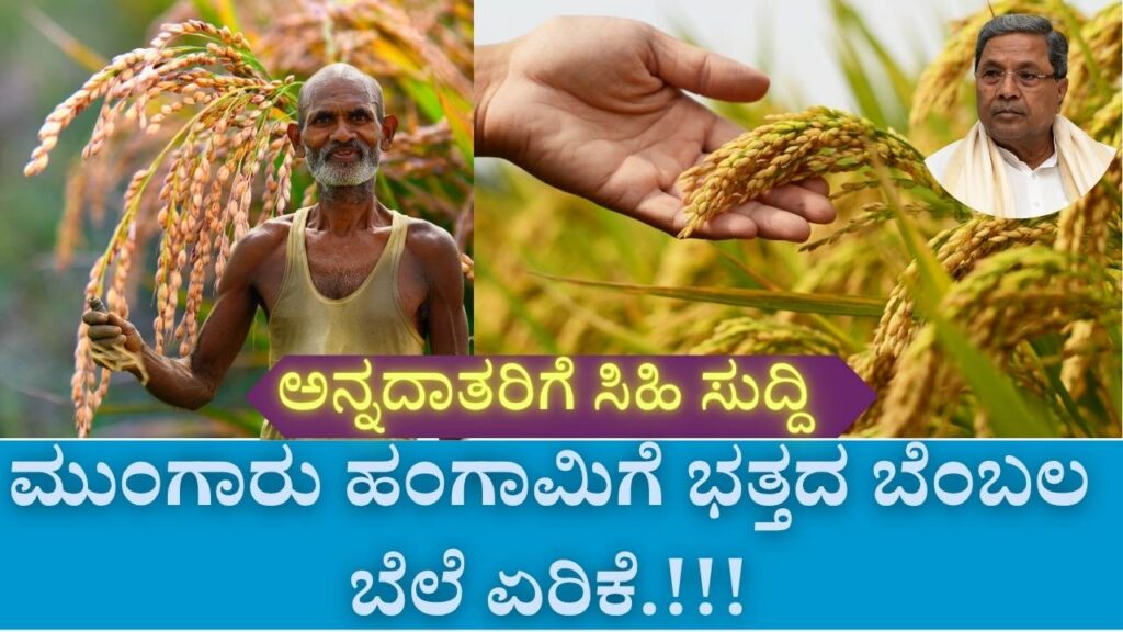 2025-26 monsoon season rice msp increase