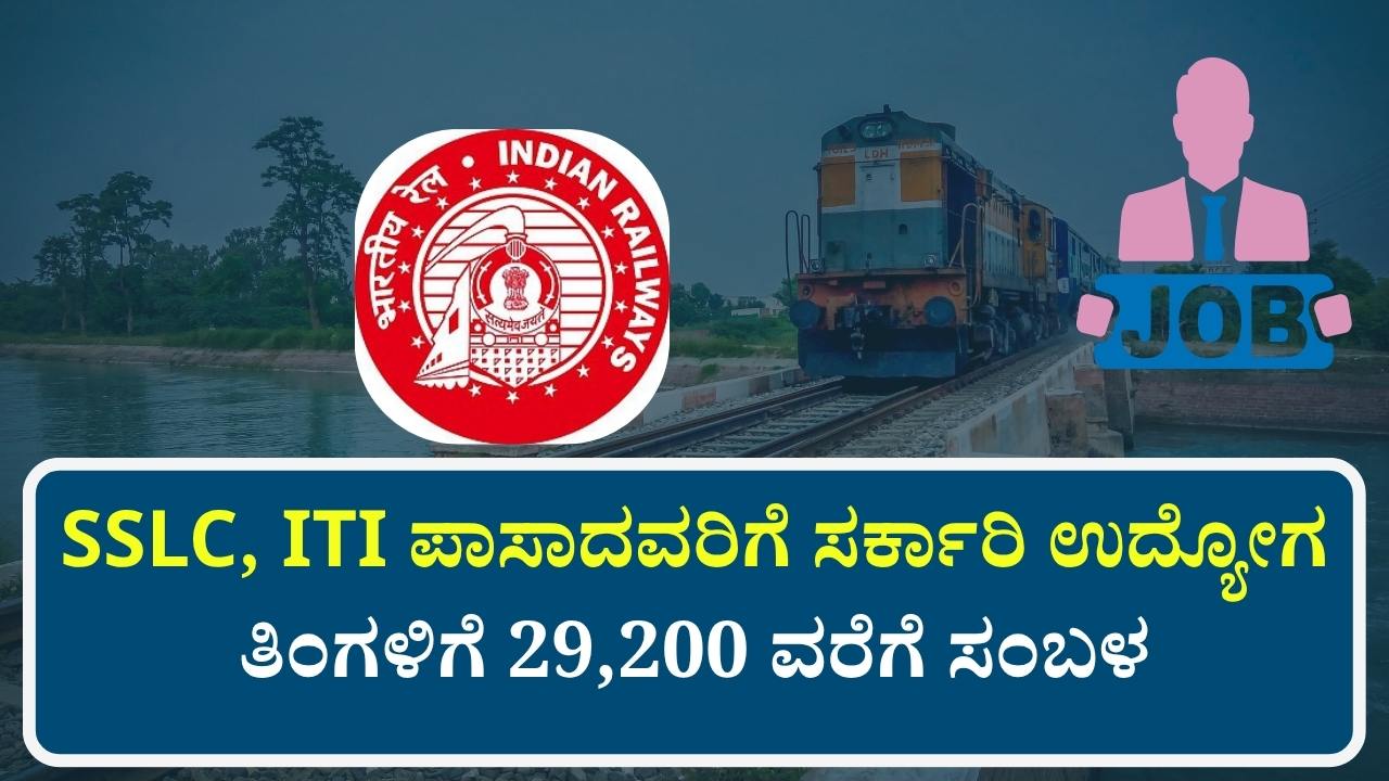 railway recruitment 2025 sslc iti jobs salary apply